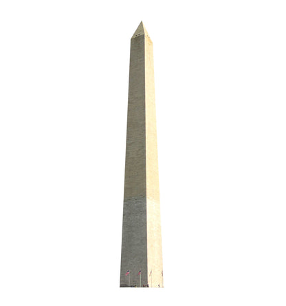 Life-size Washington Monument Cardboard Cutout