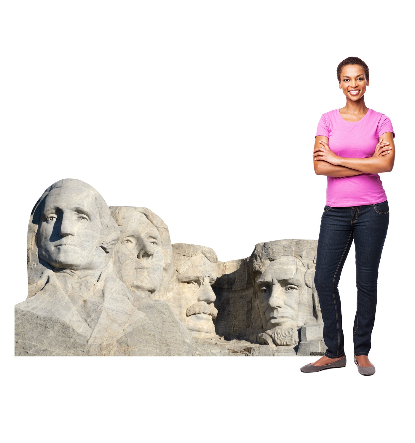 Mount Rushmore National Monument Cardboard Cutout