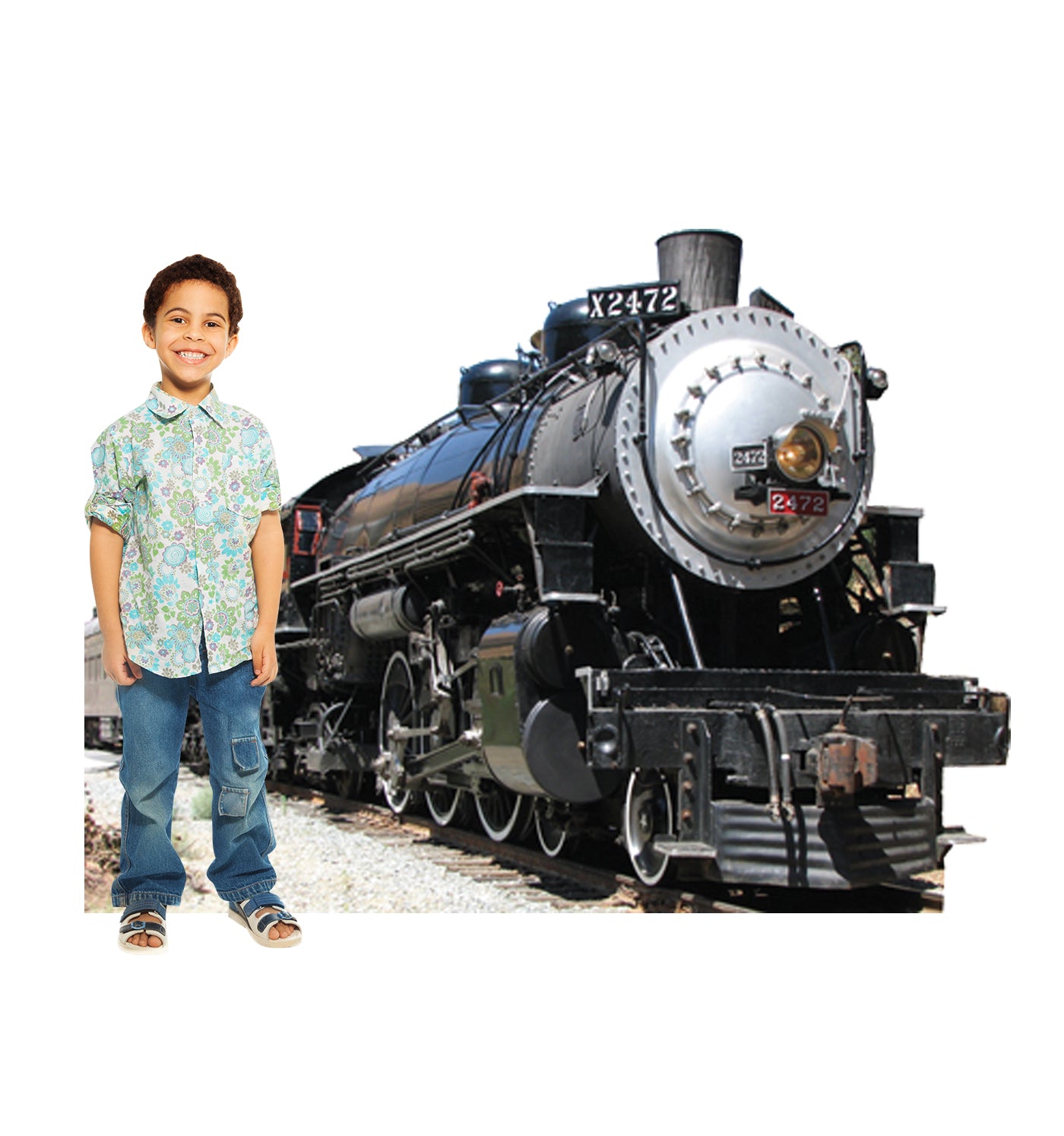 Life-size Niles Canyon Railway Cardboard Cutout - All Cutouts