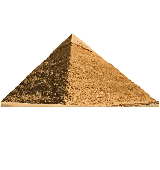 Egyptian Pyramid of Chephren Cardboard Cutout