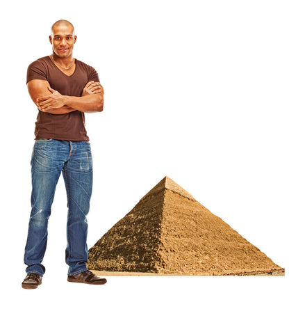 Egyptian Pyramid of Chephren Cardboard Cutout - All Cutouts