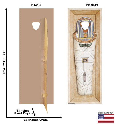 Life-size Mummified Pharaoh Cardboard Stand-in Cutout - All Cutouts