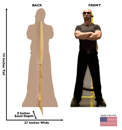 Life-size Club Bouncer Cardboard Standup - All Cutouts