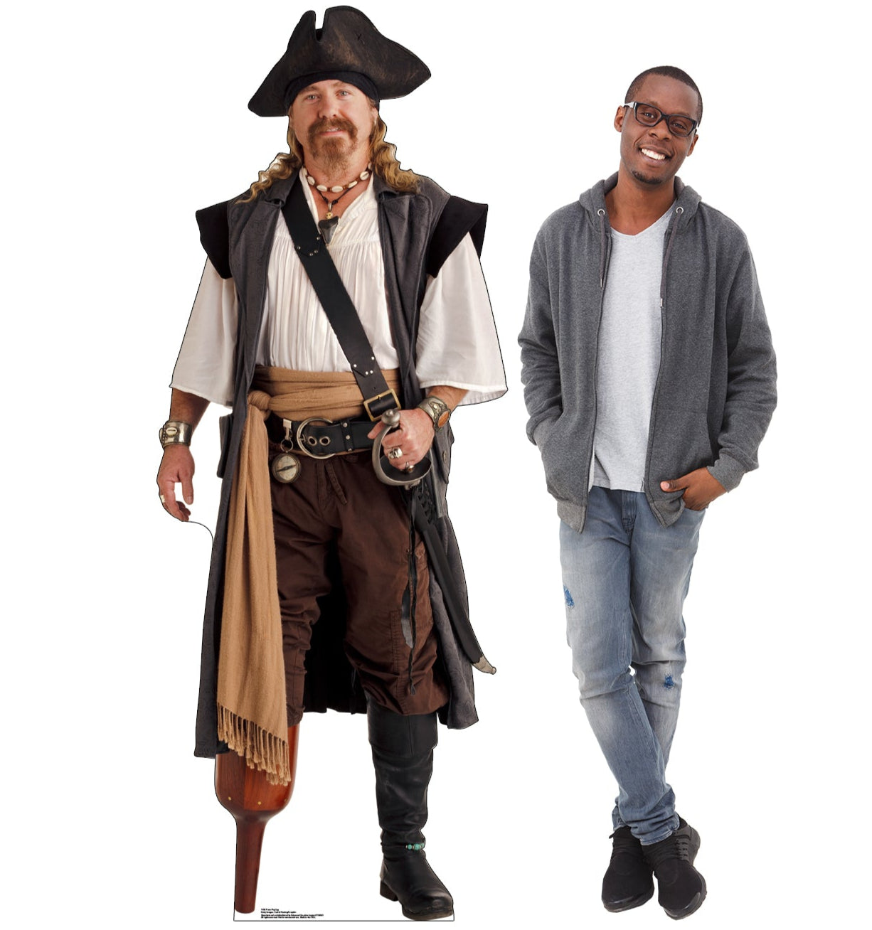 Life-size Pirate Peg Leg Cardboard Cutout - All Cutouts