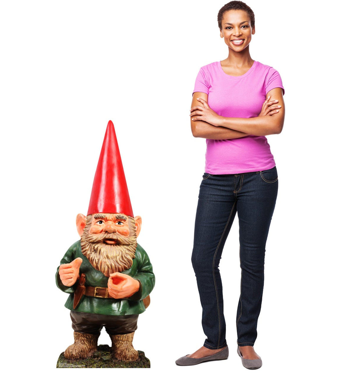 Life-size Garden Gnome Cardboard Standup - All Cutouts
