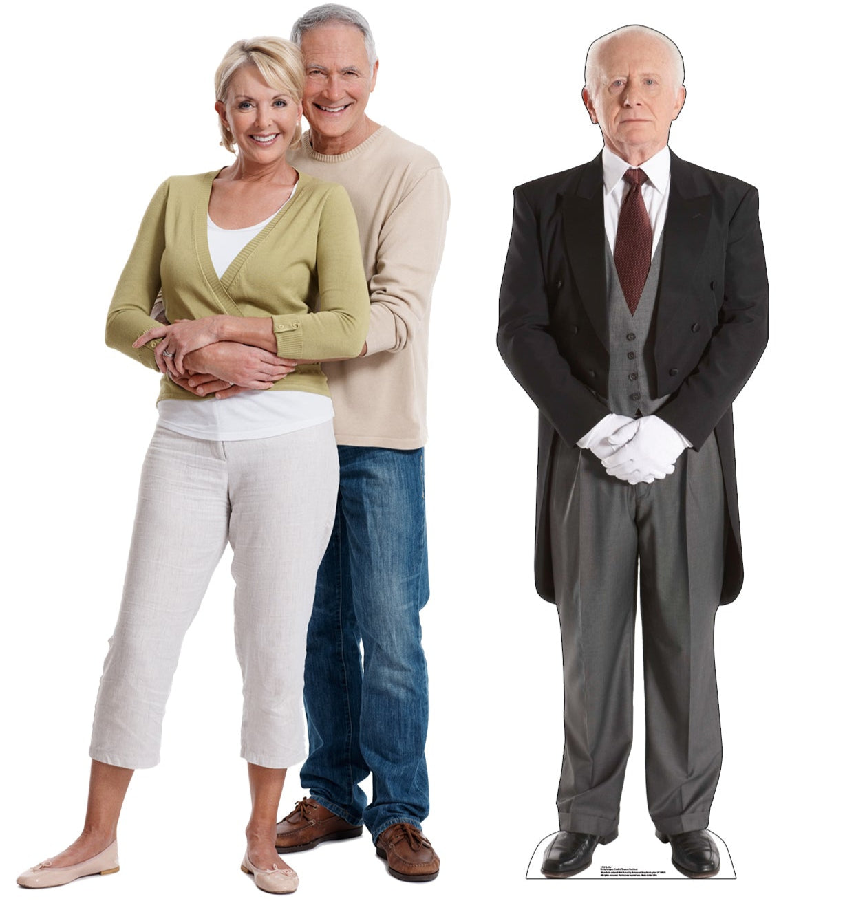 Life-size Butler Cardboard Standup - All Cutouts