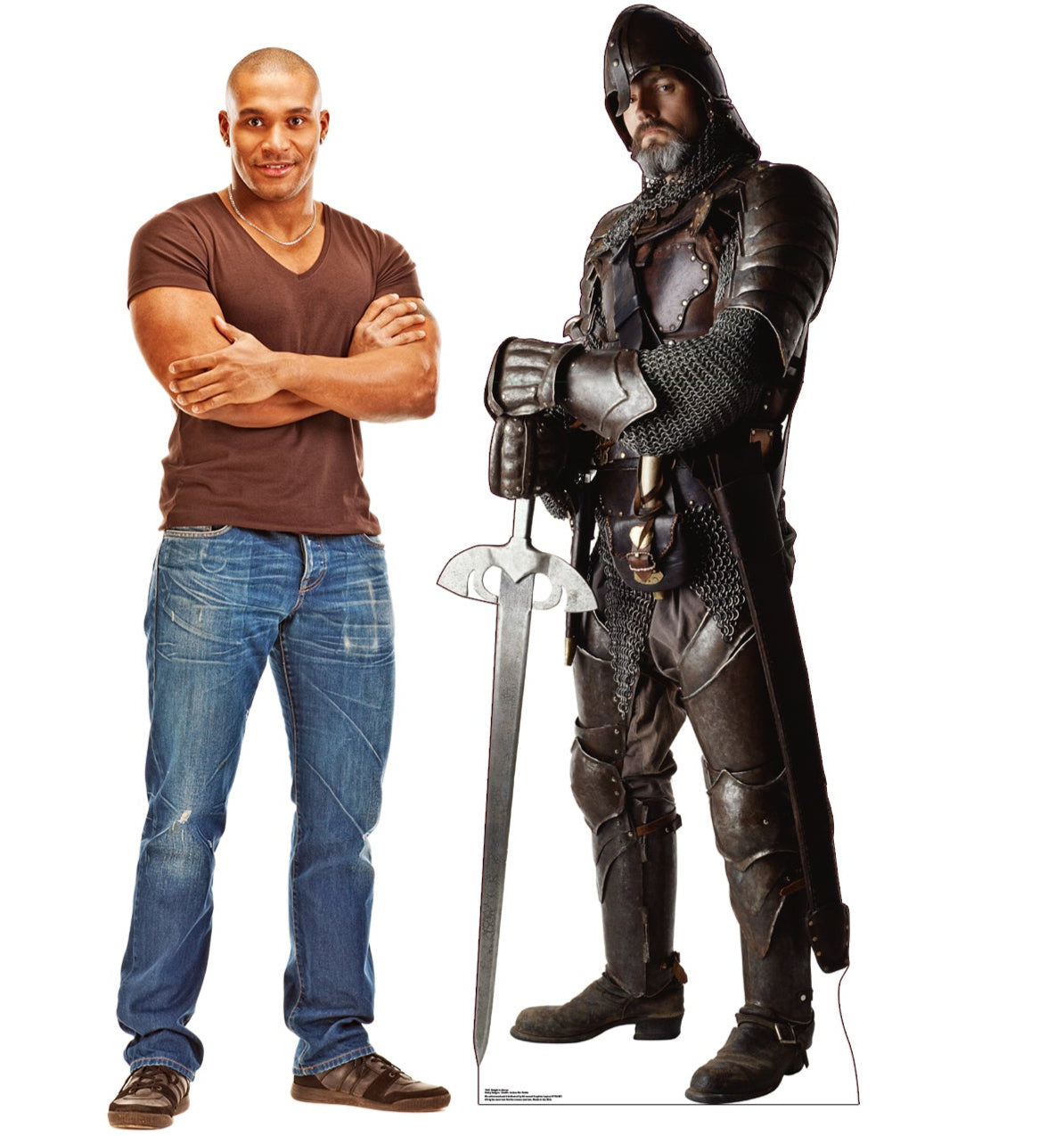 Life-size Knight in Armor Cardboard Standup - All Cutouts