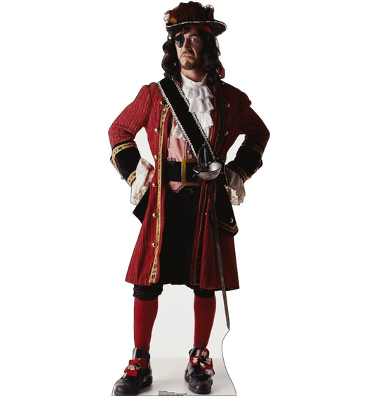 Life-size One Eyed Pirate Cardboard Cutout - All Cutouts
