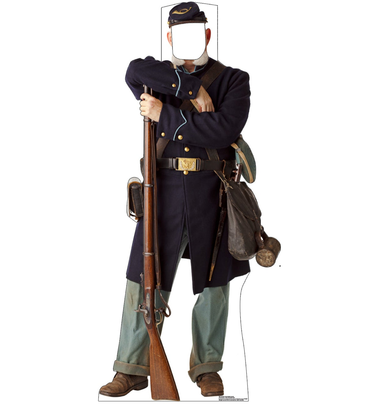 Life-size Union Civil War Soldier Cardboard Cutout - All Cutouts
