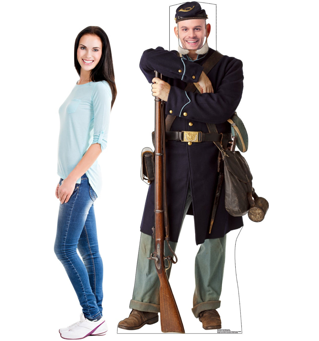 Life-size Union Civil War Soldier Cardboard Cutout - All Cutouts