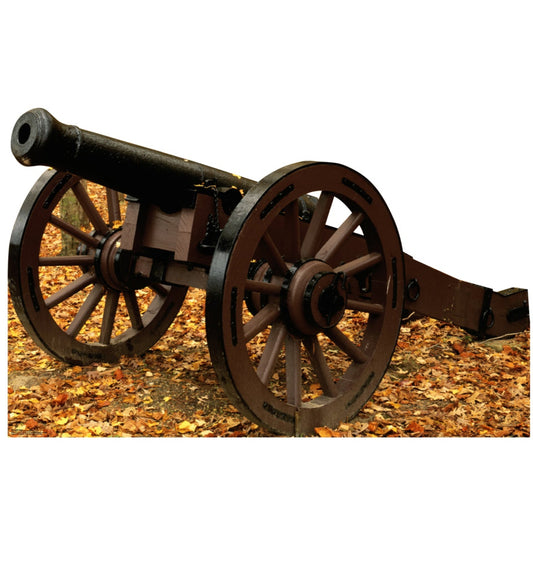 Life-size Civil War Cannon Cardboard Cutout - All Cutouts