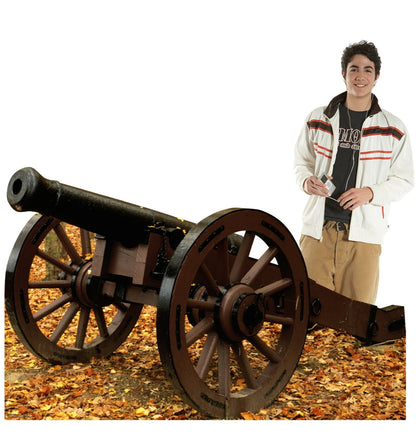Life-size Civil War Cannon Cardboard Cutout - All Cutouts