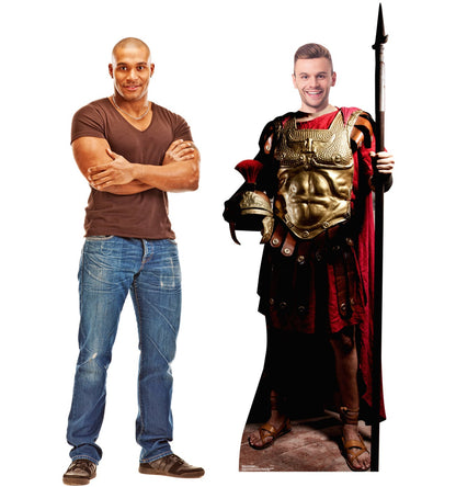 Life-size Roman Soldier Stand-in Cardboard Standup - All Cutouts