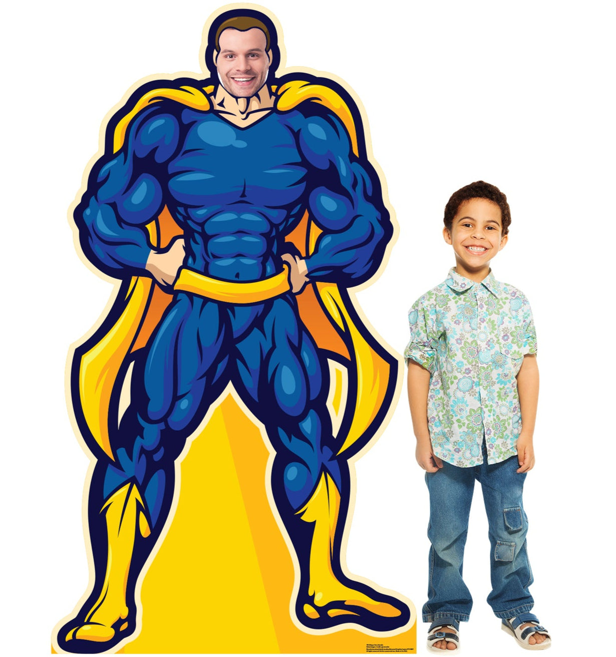 Life-size Super Hero Stand-in Cardboard Cutout - All Cutouts