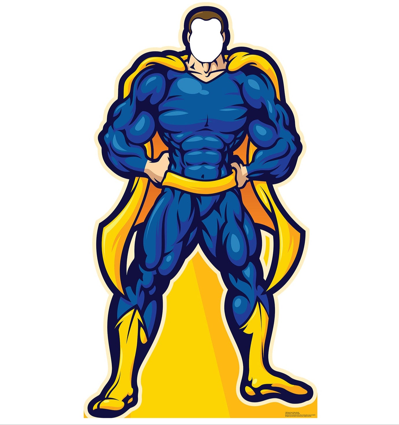 Life-size Super Hero Stand-in Cardboard Cutout - All Cutouts