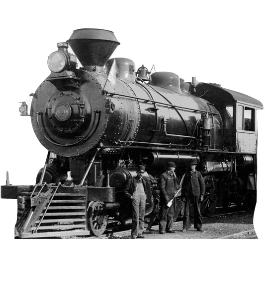 Life-size Antique Steam Engine Cardboard Cutout - All Cutouts