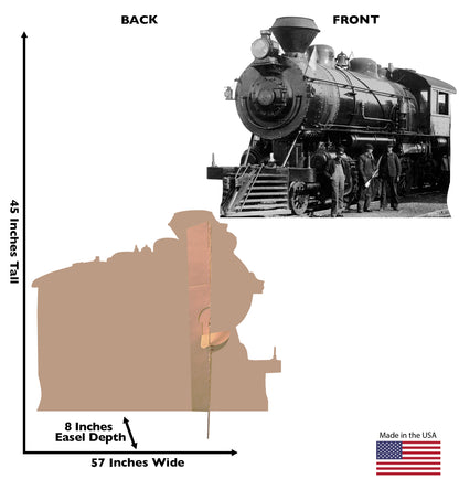 Life-size Antique Steam Engine Cardboard Cutout - All Cutouts