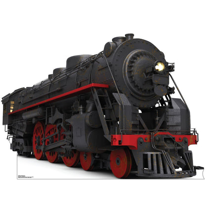 Black and Red Steam Train Cardboard Cutout - All Cutouts