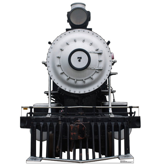 Life-size Steam Locomotive #7 Cardboard Standup - All Cutouts