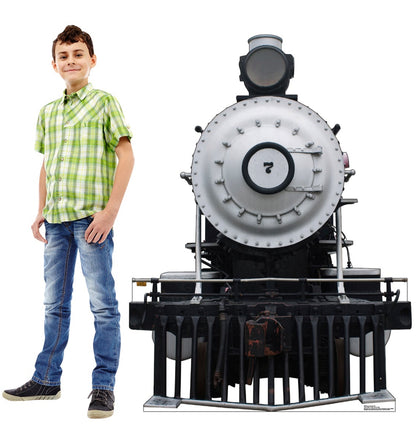 Life-size Steam Locomotive #7 Cardboard Standup - All Cutouts