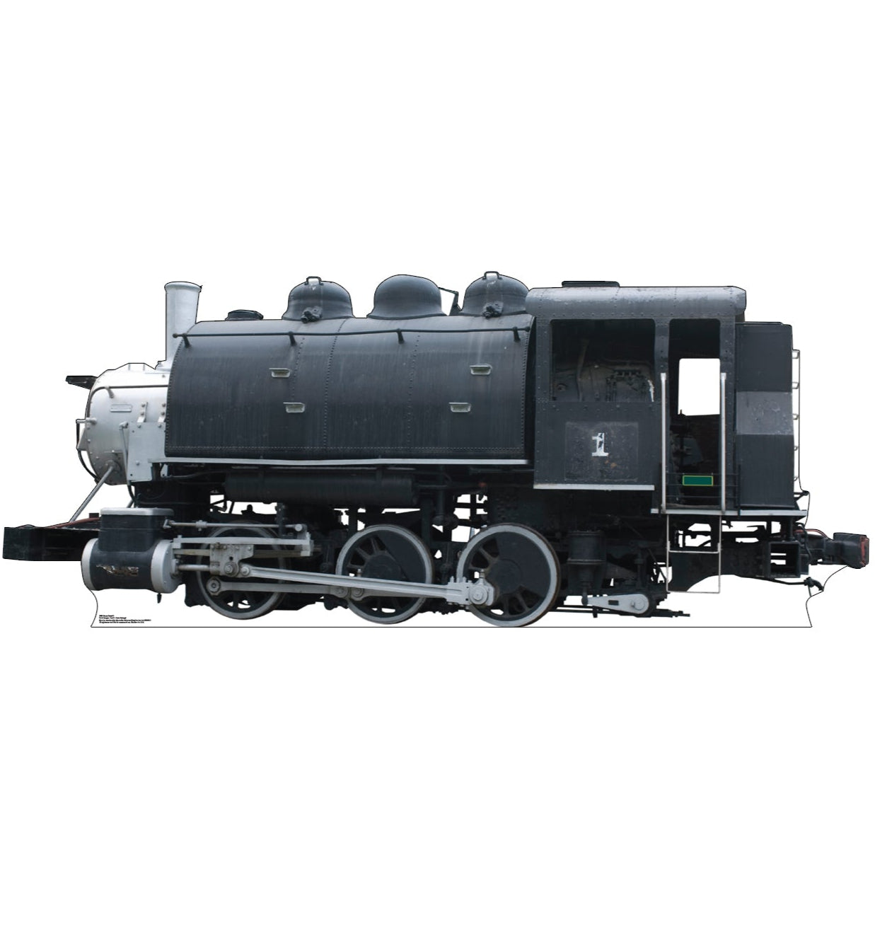 Life-size Steam Train #1 Cardboard Standup - All Cutouts