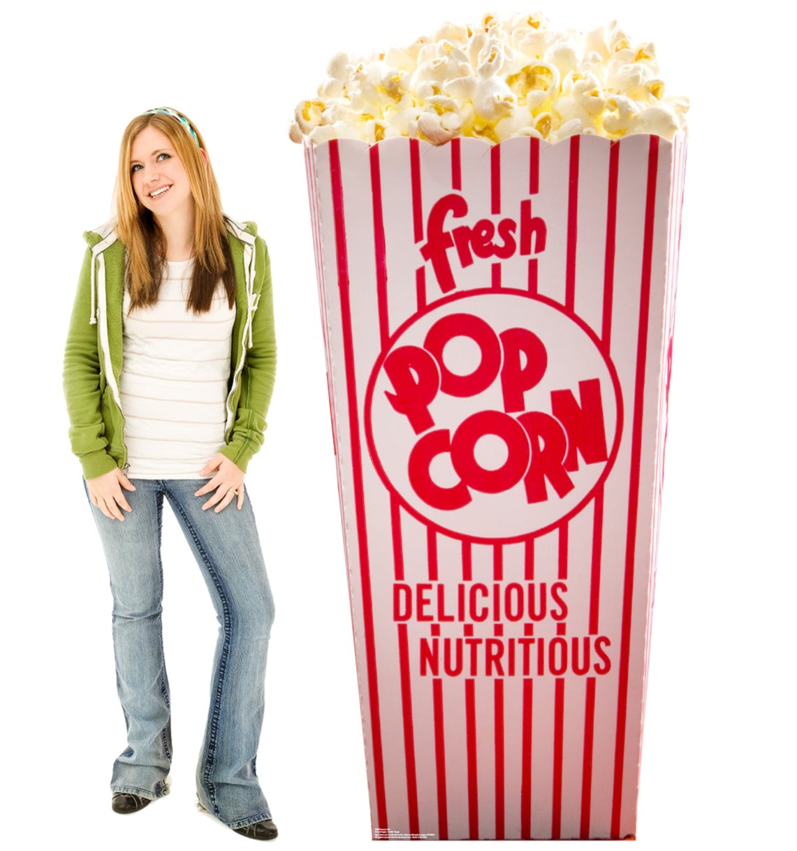 Life-size Popcorn Box Cardboard Cutout - All Cutouts
