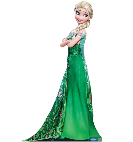 Life-size Elsa Frozen Fever Cardboard Standup - All Cutouts