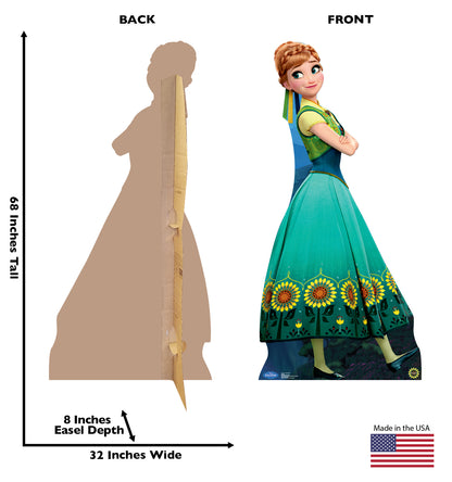 Life-size Anna Frozen Fever Cardboard Cutout - All Cutouts