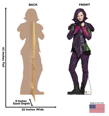 Life-size Mal Disney Descendants Cardboard Cutout - All Cutouts