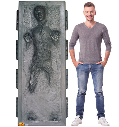 Life-size Han Solo in Carbonite Cardboard Cutout - All Cutouts