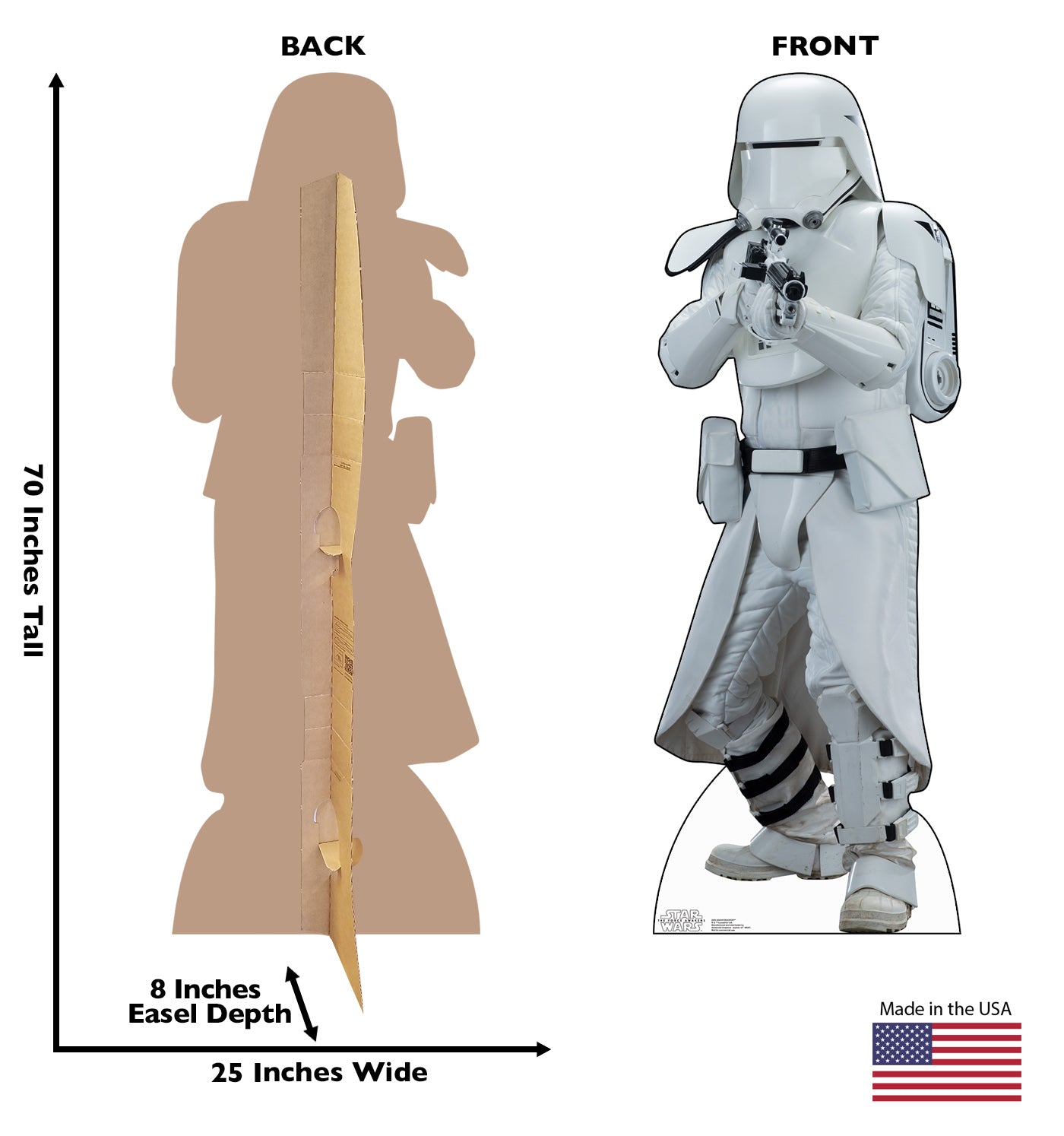 Life-size Snowtrooper Cardboard Standup - All Cutouts
