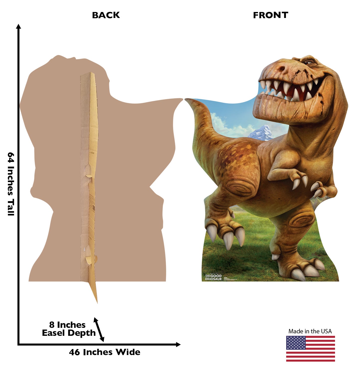 Life-size Butch The Good Dinosaur Cardboard Cutout - All Cutouts