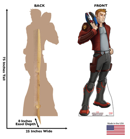 Life-size Star-Lord Guardians of the Galaxy Cardboard Cutout - All Cutouts