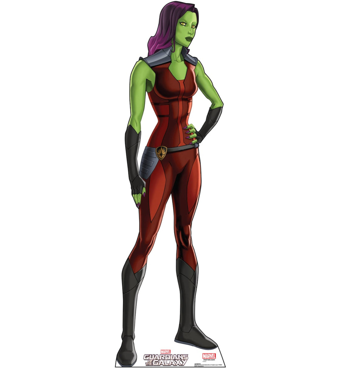 Life-size Gamora Guardians of the Galaxy Cardboard Cutout - All Cutouts