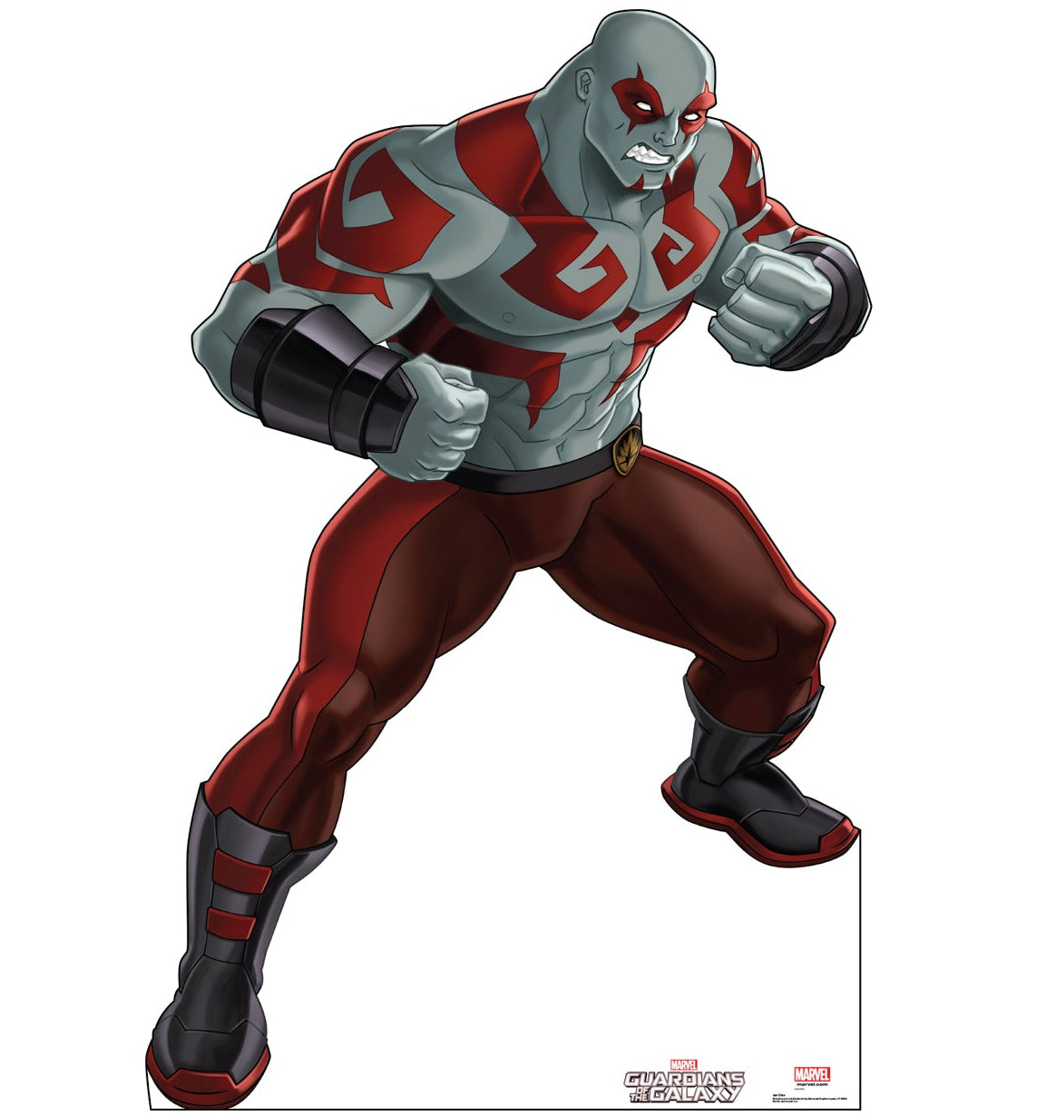 Life-size Drax Guardians of the Galaxy Cardboard Cutout - All Cutouts