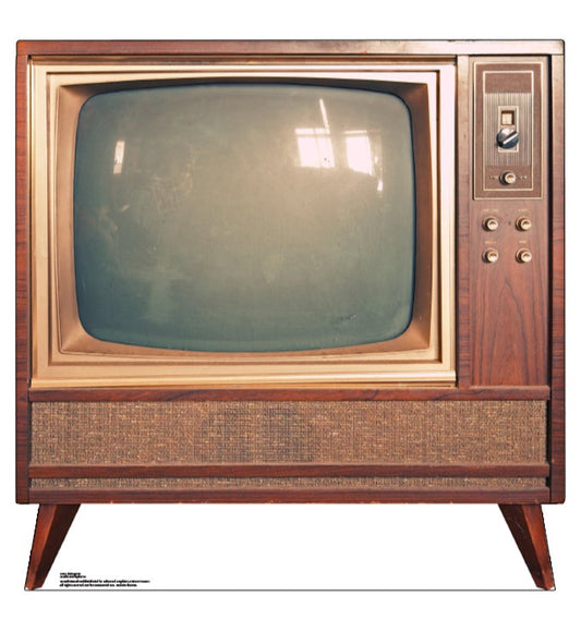 Life-size Vintage TV Cardboard Cutout - All Cutouts
