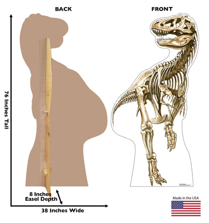 Tyrannosaurus Rex Skeleton Cardboard Cutout - All Cutouts