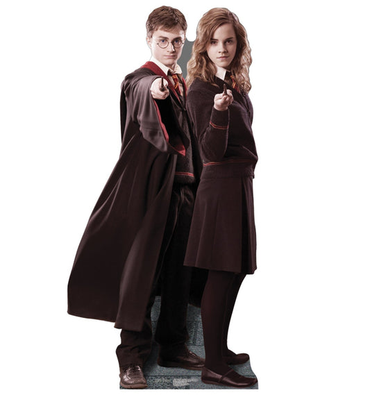 Life-size Harry Potter and Hermione Granger Cardboard Cutout - All Cutouts