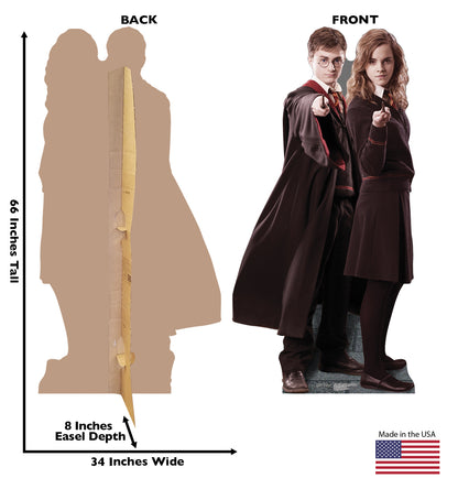 Life-size Harry Potter and Hermione Granger Cardboard Cutout - All Cutouts