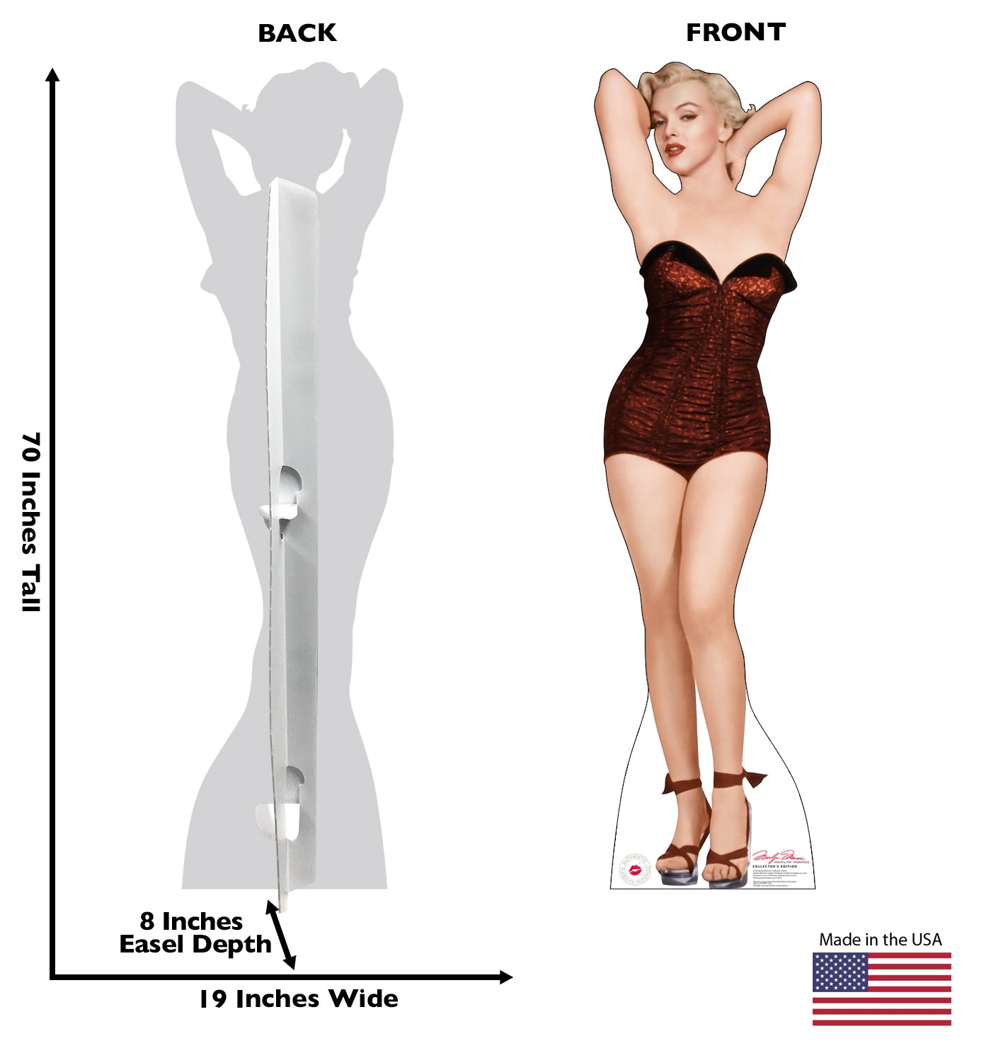 Marilyn Monroe Collector’s Edition Life-Size Cardboard Cutout - All Cutouts