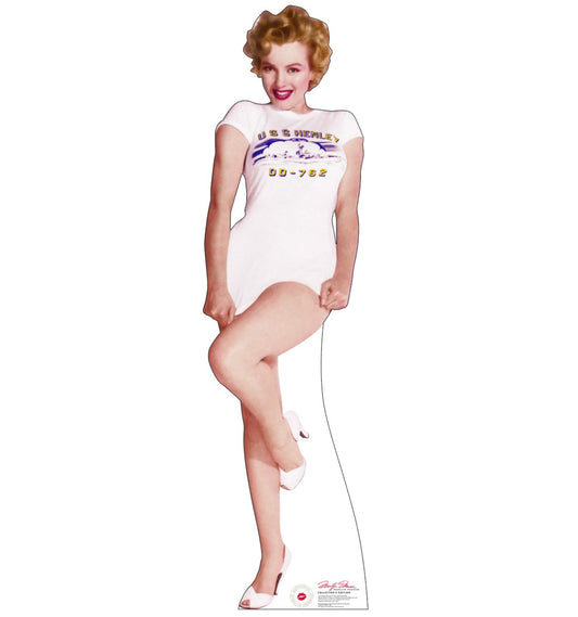 Marilyn Monroe T-Shirt Life-Size Cardboard Cutout