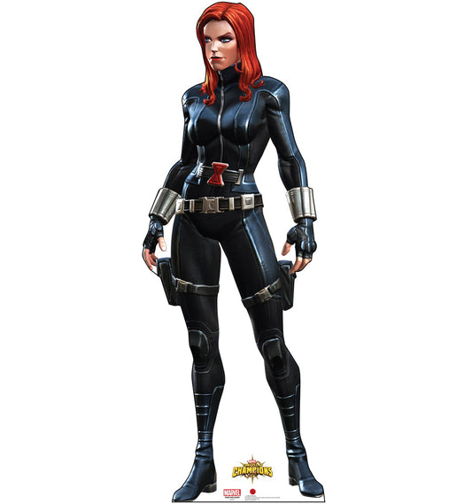 Life-size Black Widow Cardboard Standup - All Cutouts