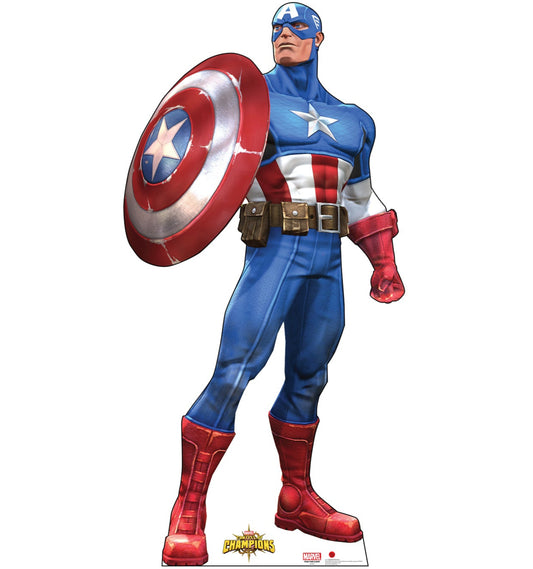 Life-size Captain America Cardboard Cutout - All Cutouts