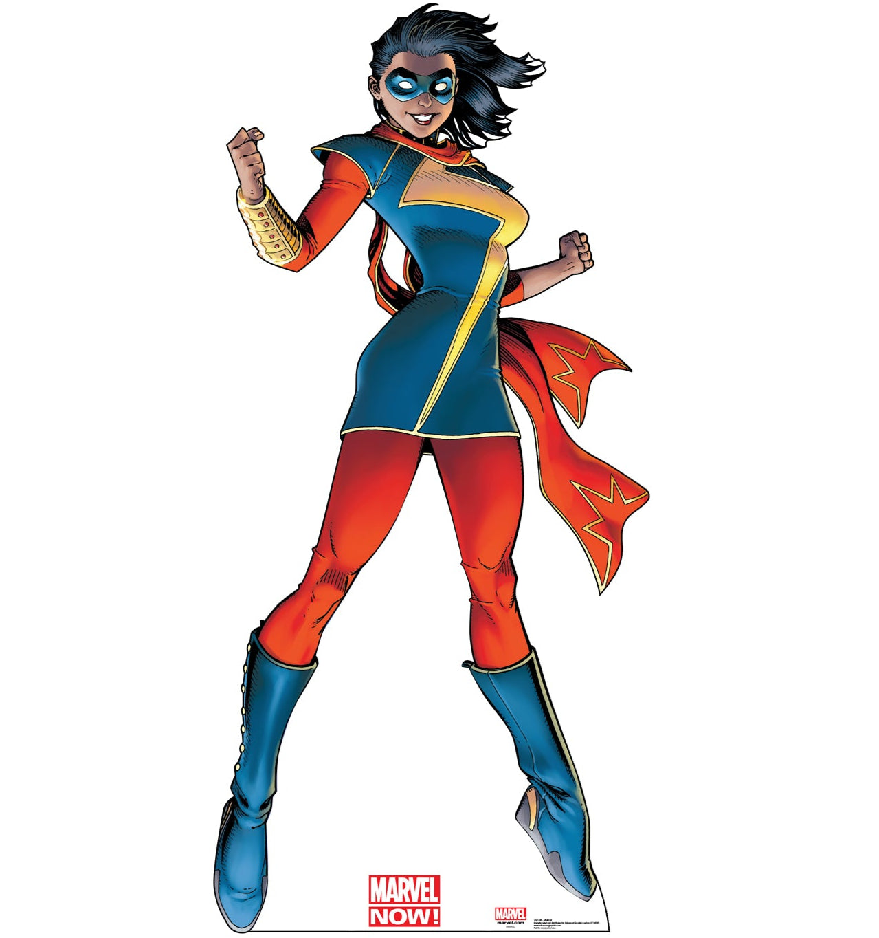 Life-size Ms. Marvel Cardboard Standup - All Cutouts