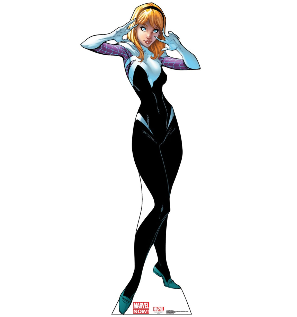 Life-size Spider-Gwen Cardboard Standup - All Cutouts