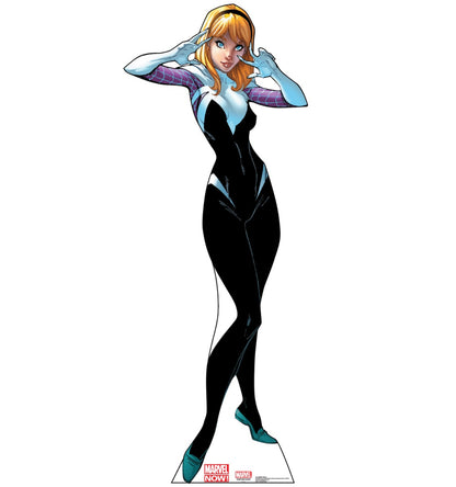 Life-size Spider-Gwen Cardboard Standup - All Cutouts