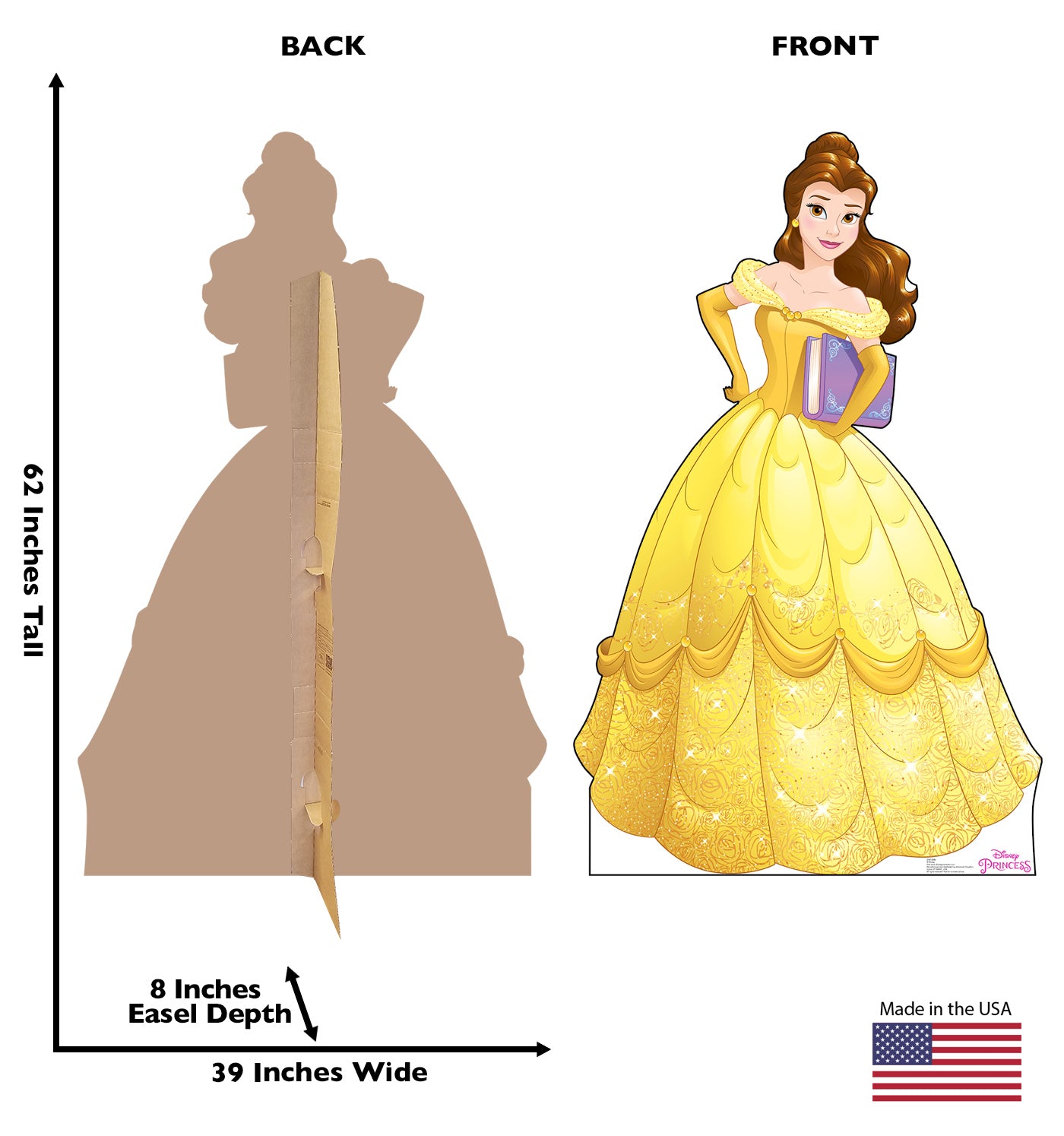 Life-size Belle Friendship Adventures Cardboard Cutout - All Cutouts