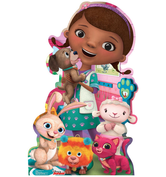 Life-size Doc McStuffins Pet Vet Cardboard Cutout - All Cutouts