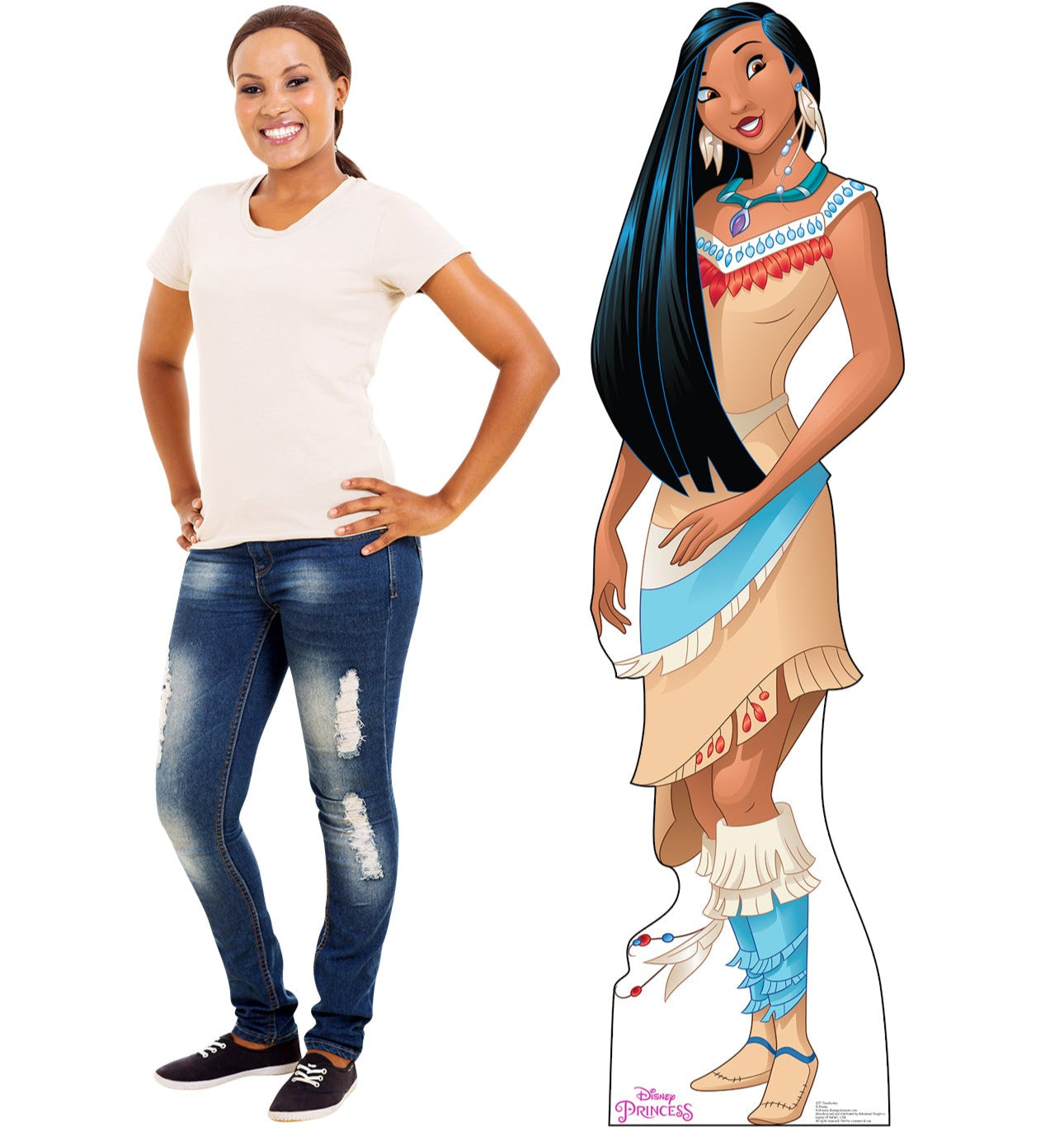 Life-size Pocahontas Friendship Adventures Cardboard Cutout - All Cutouts