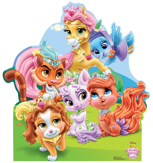 Life-size Whisker Haven Friends Cardboard Cutout - All Cutouts